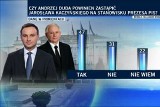 47 proc. Polaków uważa, że Andrzej. Duda powinien stanąć na czele PiS [WIDEO]