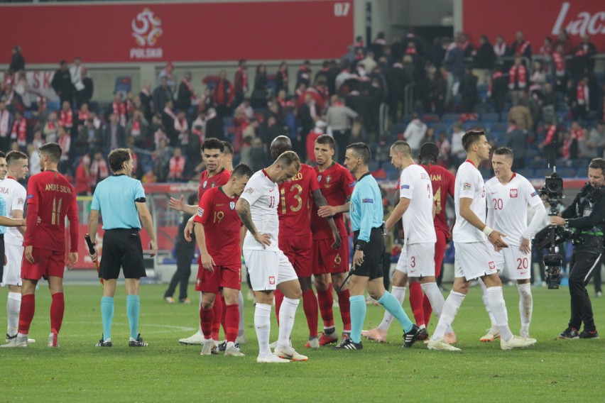 mecz Polska - Portugalia 2:3 na Stadionie Śląskim w...