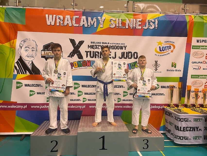 Medale młodych judoków z Akademii Judo Rzeszów