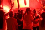 Gorące powitanie przez kibiców piłkarek GKS Katowice po zdobyciu Pucharu Polski ZDJĘCIA, WIDEO