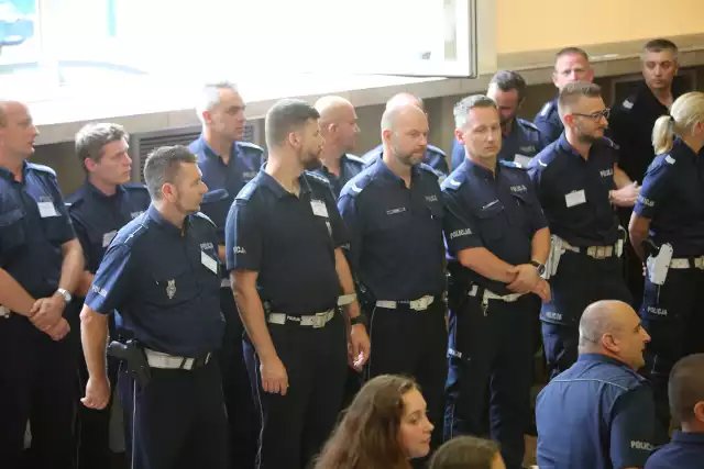 Finał Konkursu Wojewódzkiego „Policjant Roku Ruchu Drogowego” podsumowano na terenie Szkoły Policji w Katowicach