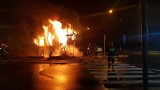 Nowy Targ: Drewniany dom w centrum miasta spłonął jak zapałka