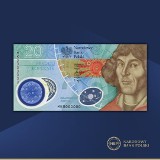 NBP przygotował monetę i banknot z okazji urodzin Mikołaja Kopernika. Premiera odbyła się w mieście jego przodków, czyli Kopernikach