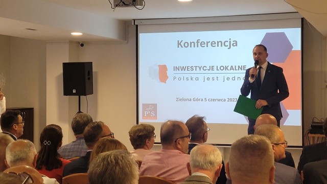 „Inwestycje Lokalne – Polska Jest Jedna” – to konferencja o inwestycjach i pieniądzach, na którą przyjechali lubuscy samorządowcy