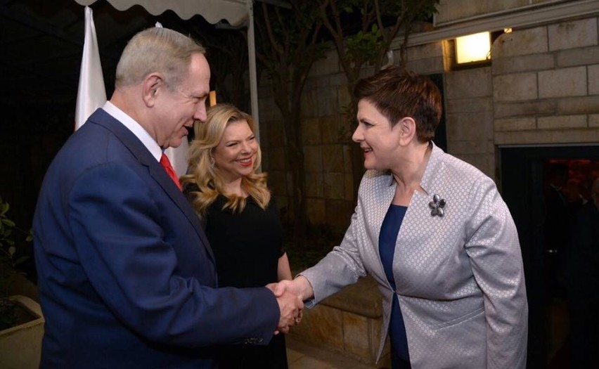 Premier Beata Szydło w Izraelu spotkała się z premierem...