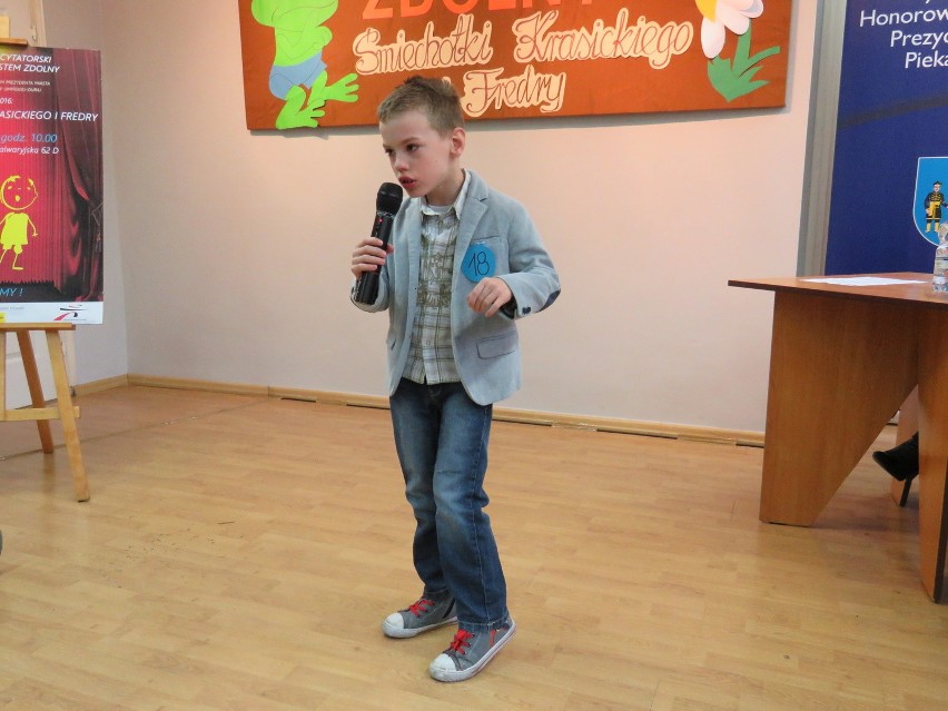 Piekary Śląskie: Ponad 50 uczniów z regionu recytowało wiersze Fredry i Krasickiego [ZDJĘCIA]
