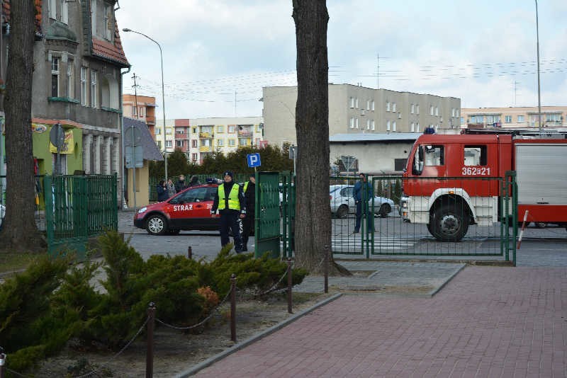 Niewybuch na terenie Szkoły Podstawowej nr 2 w Gubinie....