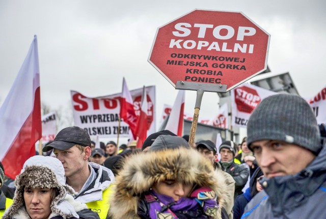 Mieszkańcy gmin Krobia i Miejska Górka, gdzie znajduje się złoże Oczkowice, od lat są przeciwni budowie kopalni