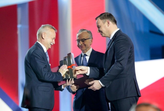 - Jestem szczęśliwy z Nagrody Prezydenta – powiedział Prezes Zarządu TZMO SA Jarosław Józefowicz