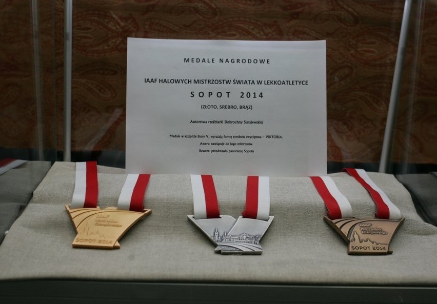 HMŚ Sopot 2014: Medale oficjalnie zaprezentowane. Chwalił je sam Władysław Kozakiewicz [ZDJĘCIA]