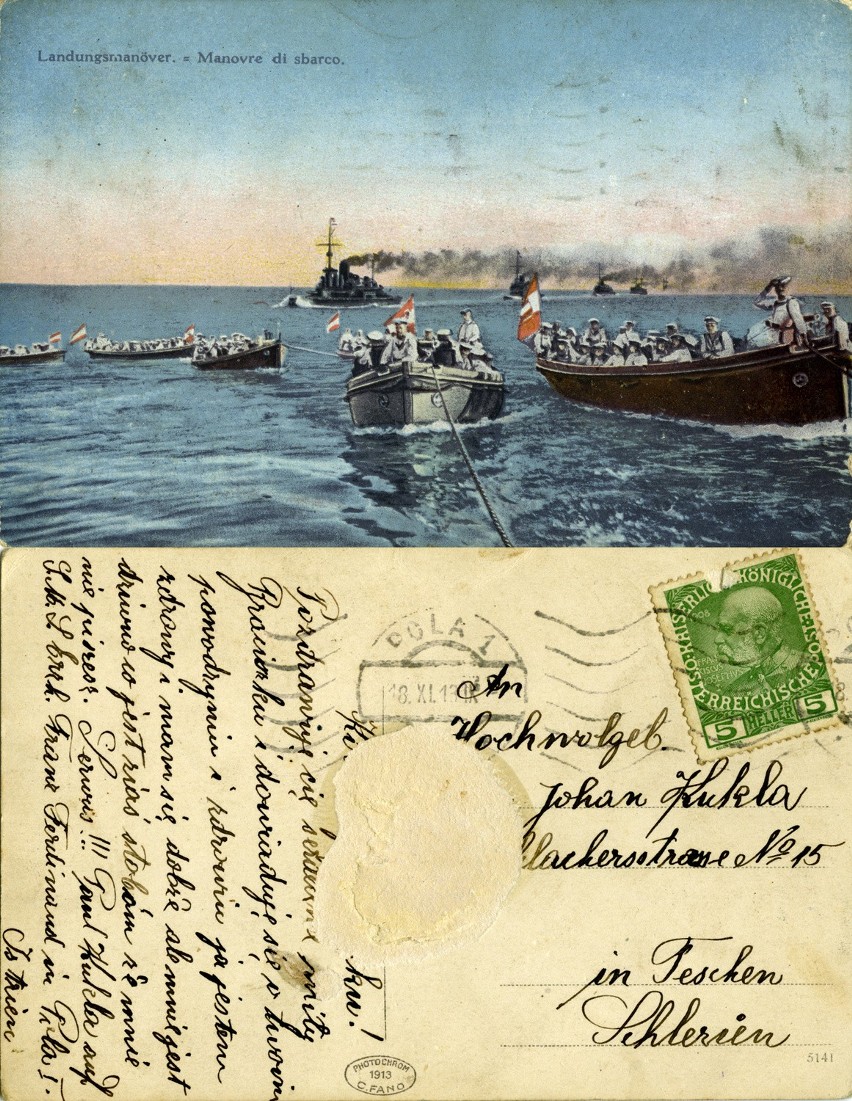 Pocztówka z I wojny światowej