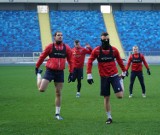 Raków Częstochowa trenuje na Stadionie Śląskim przed zgrupowaniem w Turcji