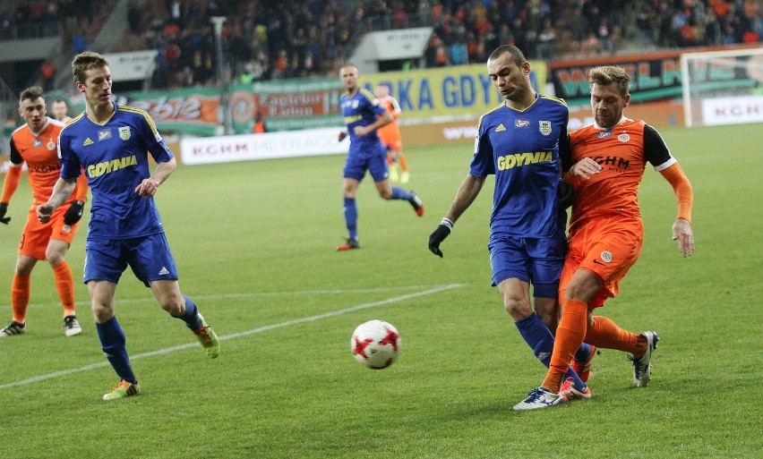 Zagłębie Lubin - Arka Gdynia 1:0