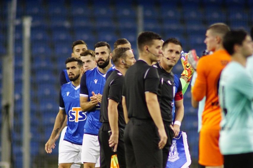 Lech Poznań spokojnie wchodził w mecz z FK Valmierą, ale...