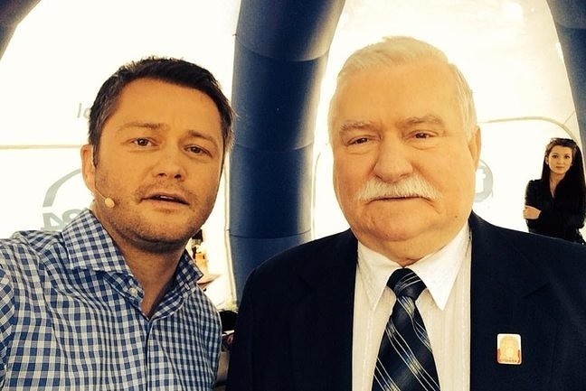 Także Lech Wałęsa był gościem Kuźniara we "Wstajesz i...