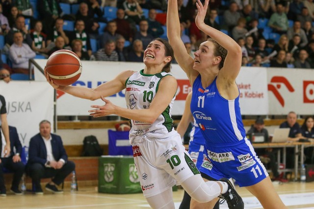 Koszykarki z Gorzowa przegrały w Lublinie trzeci mecz półfinału play off w Energa Basket Lidze Kobiet.