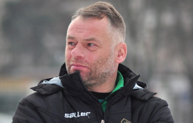 Andrzej Kasiak, trener Stali Gorzyce.