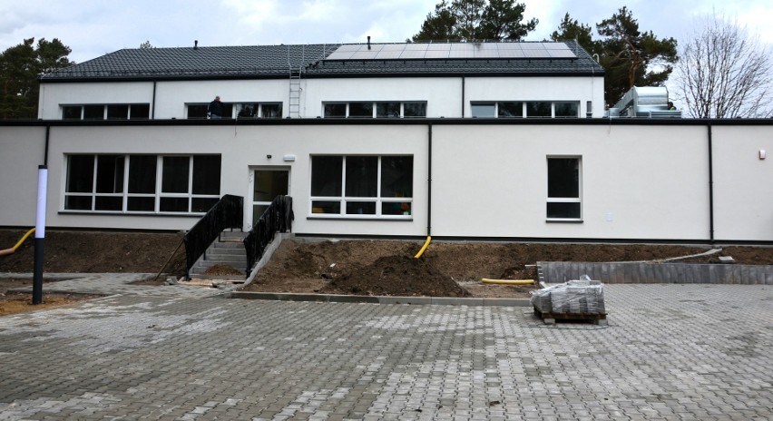 Już wkrótce koniec pracy przy budowie nowoczesnej sali gimnastycznej przy Szkole Podstawowej nr 1 w Stąporkowie