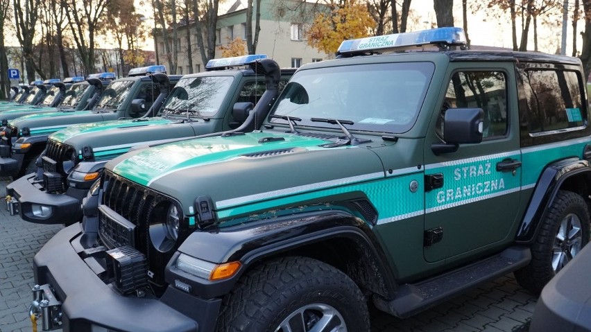 60 nowych jeepów trafi do jednostek Straży Granicznej w...