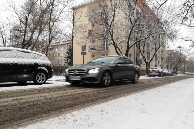 Ulice w Bydgoszczy - około godziny 7 rano