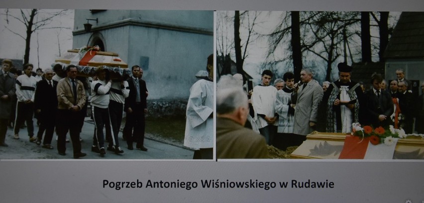 Pogrzeb Antoniego  Wiśniowskiego w Rudawie