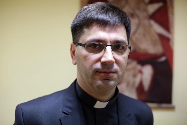 Ksiądz Janusz Steć, dyrektor Caritas Archidiecezji Gdańskiej