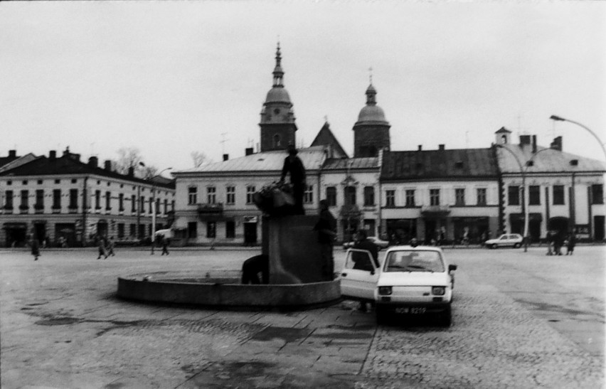 Nowy Sącz Rynek. Fontanna