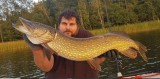 Wielka ryba w wielkopolskim jeziorze. Złowiono ponad 8-kilogramowego szczupaka!
