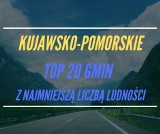 Kujawsko-Pomorskie. TOP 20 gmin z najmniejszą liczbą ludności [lista]