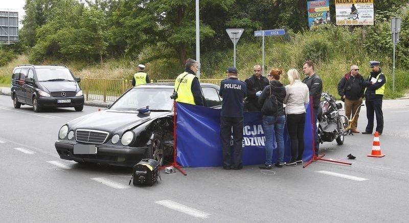 Śmiertelny wypadek na ul. Hożej w Szczecinie