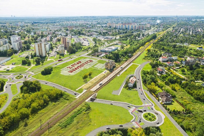 Nowy tunel oraz centrum przesiadkowe powstaną też w Dąbrowie...