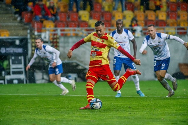 Bartłomiej Wdowik w listopadzie do tej pory zdobył dwa gole