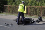 Śmiertelny wypadek w Jaranowie pod Aleksandrowem Kujawskim. Nie żyje motocyklista