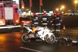 Wypadek w Bielanach Wrocławskich. Motocyklistka zderzyła się z matizem (ZDJĘCIA)