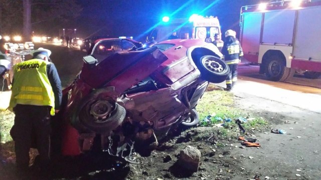 Wypadek w Piasecznie koło Tczewa