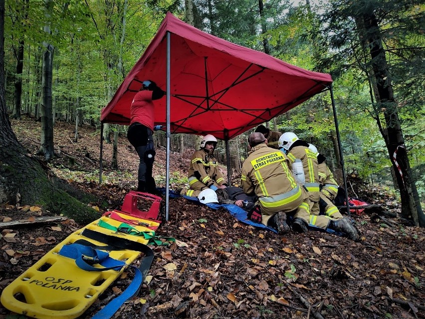 Trzebunia. Strażacki sprawdzian umiejętności ratujących życie