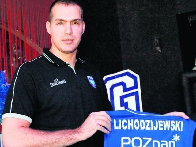 Aleksander Lichodzijewski w sobotę wybiegnie na parkiet hali Gryfia.