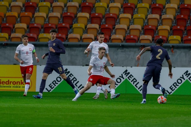 Polska reprezentacja do lat 20 przegrała z Anglią 1:5