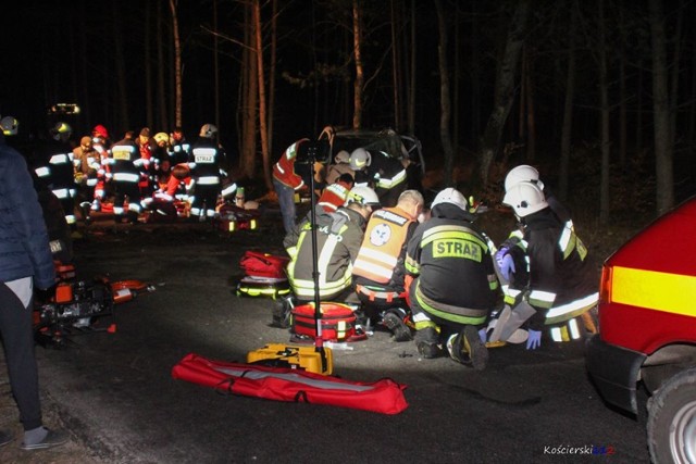 Do tragicznego wypadku w Olpuchu koło Kościerzyny doszło 17.02.2019