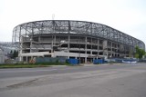 Budowa stadionu Górnika Zabrze: robotnicy wracają na plac budowy