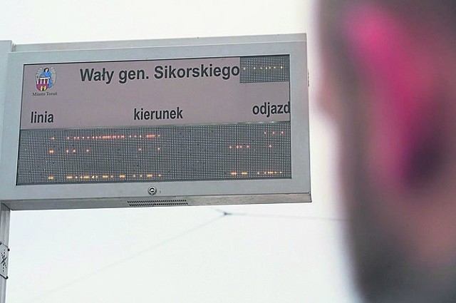 Tablice systemu informacji pasażerskiej mają się pojawić na 96 toruńskich przystankach autobusowych. Powinny zacząć działać w 2020 roku