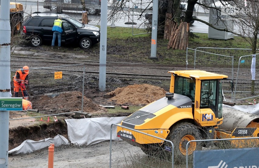 Przebudowa pl. Szarych Szeregów w Szczecinie. Jak idą prace? [ZDJĘCIA] - 29.01.2020