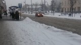 Cyklon Dieter daje się we znaki w Częstochowie ZDJĘCIA Trudne warunki drogowe