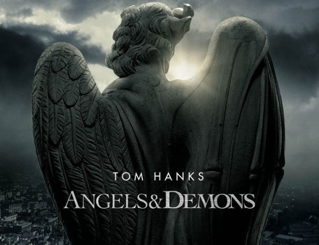 Plakat z filmu "Anioły i Demony"