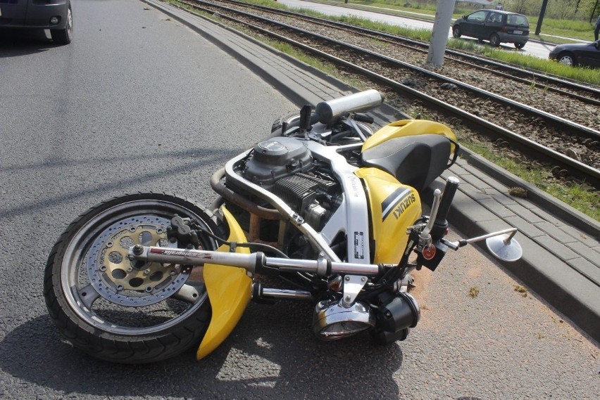 W wypadku na Włókniarzy zginął 30-letni motocyklista