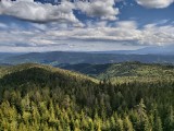 Wspaniały widok na Tatry i Pieniny, a wszędzie wokół cudowne Gorce. Gorc – nie taki łatwy do zdobycia [ZDJĘCIA]