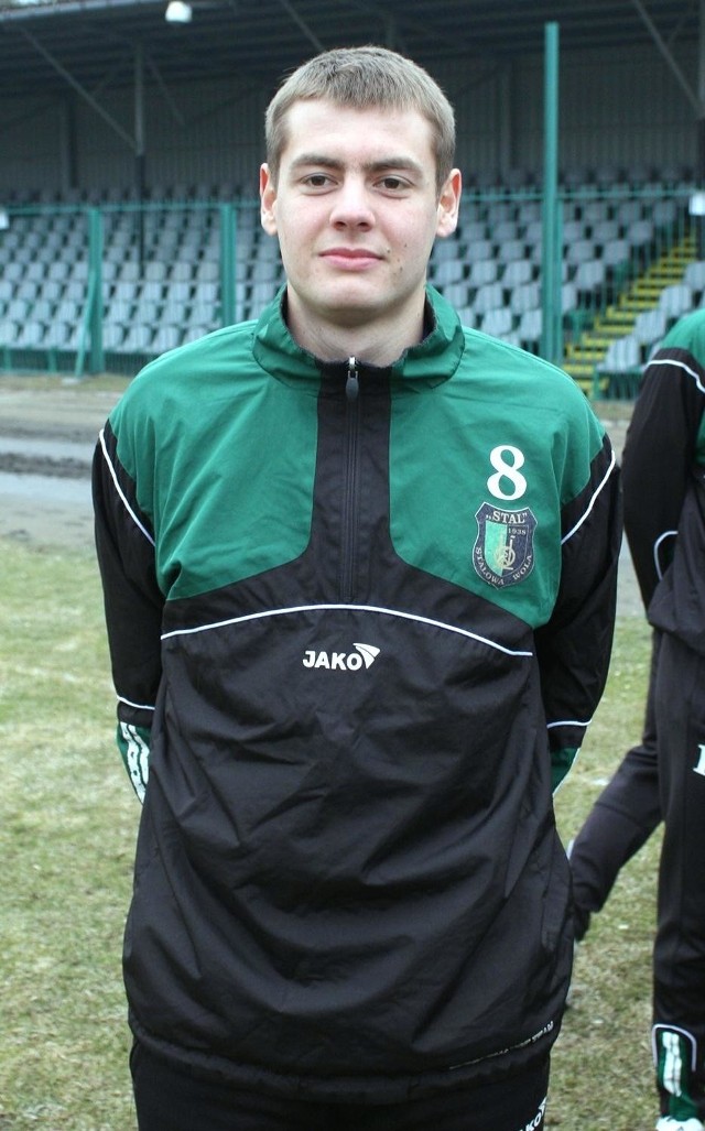 Michał Kachniarz, piłkarz drugoligowej Stali Stalowa Wola, bierze udział w turnieju Getbol Elita, pokazywanym w telewizji TVR.