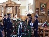 Uroczysty pogrzeb starszego brygadiera Marka Wesołowskiego ze Starachowic, zasłużonego oficera straży pożarnej 