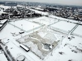 Runął balon przykrywający boisko Lubelskiej Akademii Futbolu. Zobacz zdjęcia