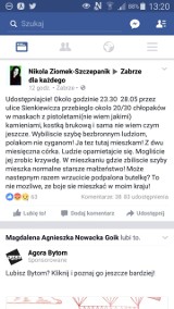 Zabrze: Grupa mężczyzn wybiła szybę w mieszkaniu na ul. Sienkiewicza